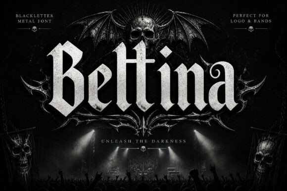 Beltina: A Gothic Blackletter Display Font for Bold Design