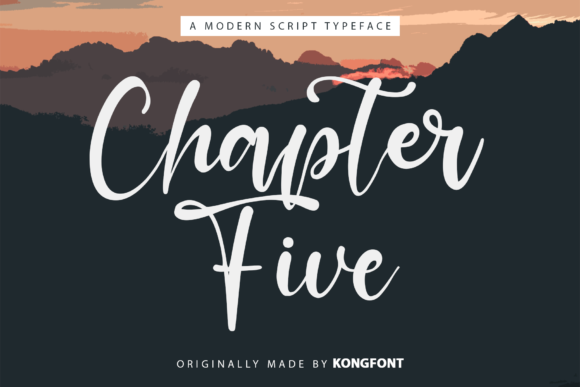 Chapter Five: A Playful Handwritten Font for Modern Design