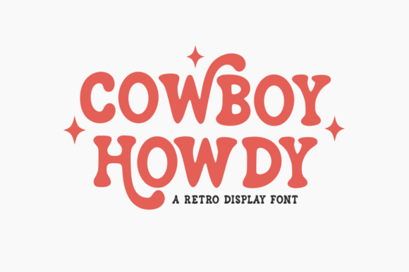 Cowboy Howdy: A Retro Font with Modern Flair