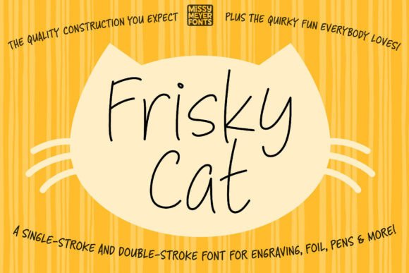 Frisky Cat Font: Playful Handwriting for Creative Projects