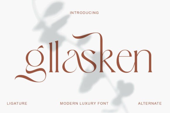 Glasken: The Art of Elegant Typography