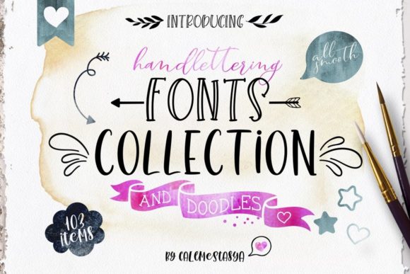 Handlettering Fonts Collection: A Curated Design Toolkit