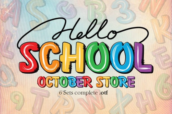 Hello School: A Font for Every Academic Design