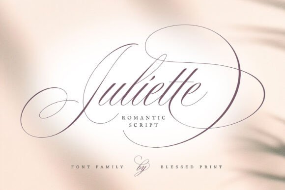 Juliette: The Romantic Script for Elegant Design