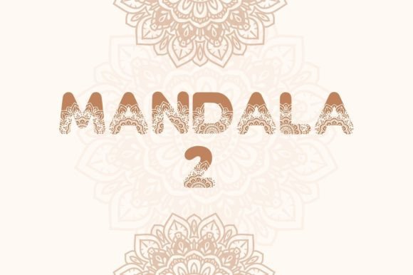 Mandala 2: A Font Infused with Good Fortune and Style