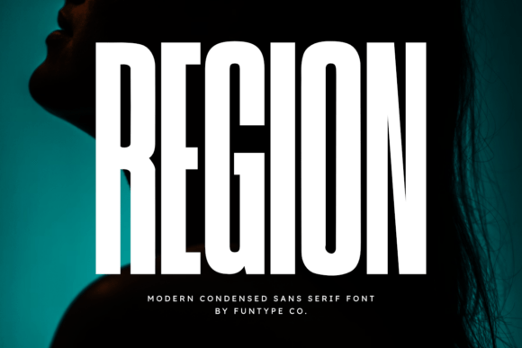 Region: A Modern Condensed Sans Serif for Impact