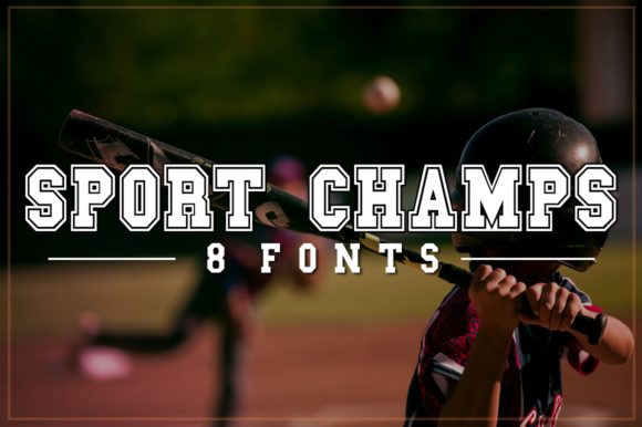 Sports Champs: A Playful Font for Dynamic Designs